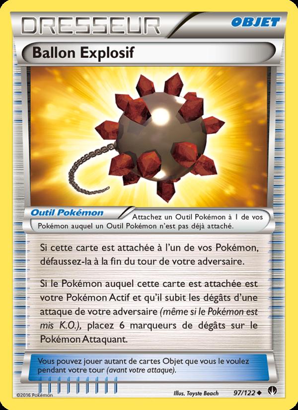 Ballon Explosif card