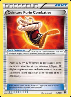 Ceinture Furie Combative card