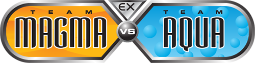 EX Team Magma vs Team Aqua logo
